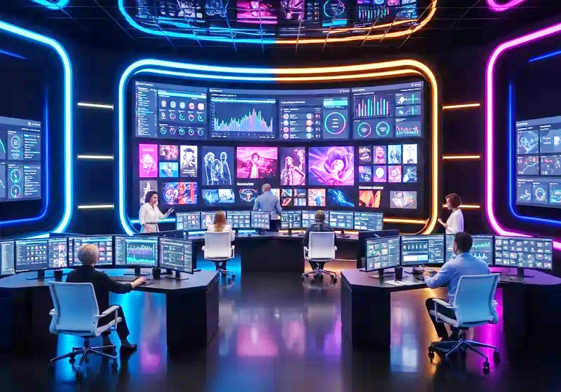 Marketing and publicity campaign room